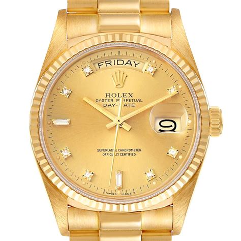 gold men's rolex presidential|18k gold rolex watch prices.